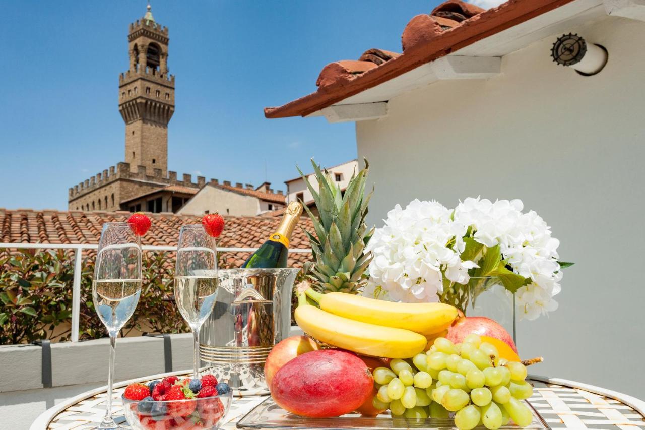 "Palazzo Signoria" Luxury Loft/Apt With Panoramic Terrace Leilighet Firenze Eksteriør bilde